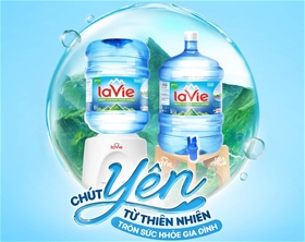 Lavie và các loại nước uống đóng bình phổ biến tại Phú Nhuận