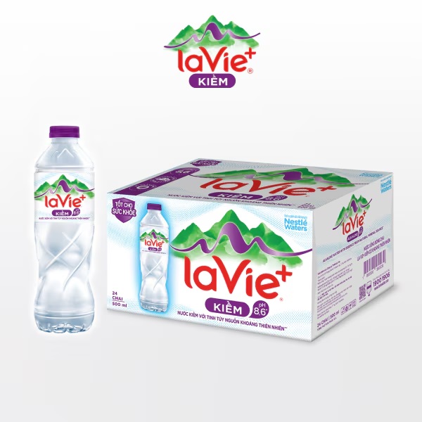 Nước kiềm LaVie 500ml