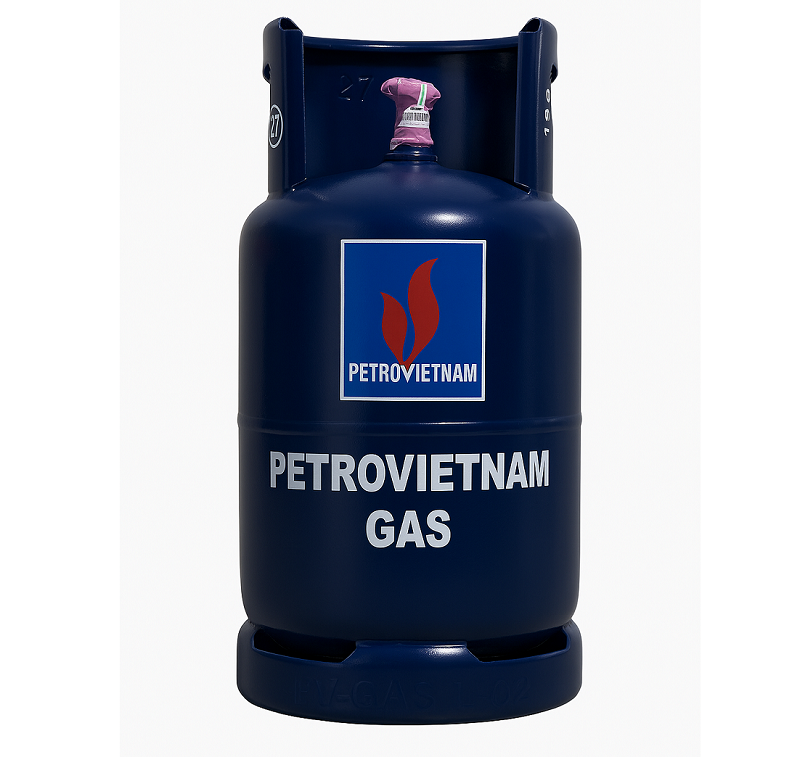 Gas Petro Vietnam 12kg van chụp 20cm màu xanh đen – Chính hãng PV Gas
