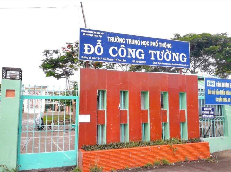 Trường THPT Đỗ Công Tường: Phường Hòa Thuận, Cao Lãnh, Đồng Tháp ...