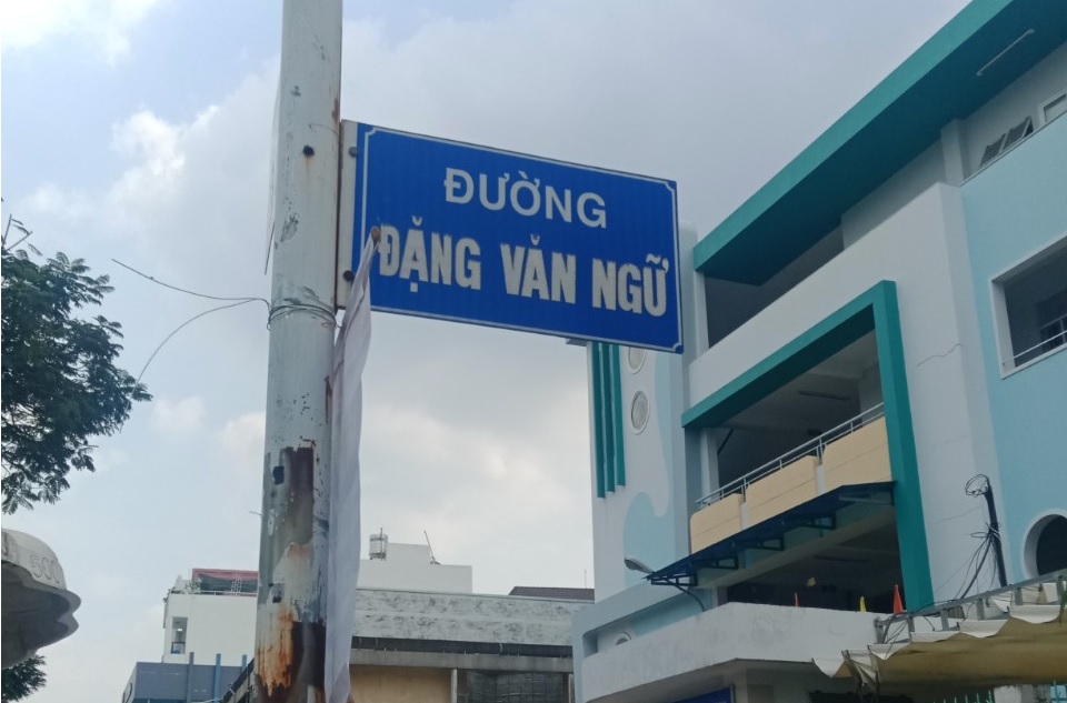 Lịch sử về tên đường Đặng Văn Ngữ Quận Phú Nhuận