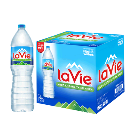 Nước khoáng LaVie 1,5 Lít