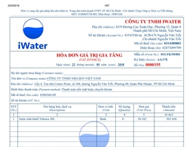 THÔNG BÁO VỀ XUẤT HÓA ĐƠN VAT