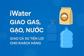 iWater chia sẻ rõ hơn về chính sách thu hồi vỏ bình tận nơi