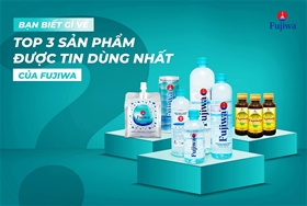 Danh mục sản phẩm Fujiwa Vietnam – Đa dạng giải pháp nước uống và chăm sóc sức khỏe