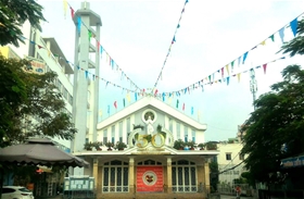 Nhà thờ giáo xứ An Nhơn, Giáo hạt xóm Mới: 15/173 Lê Hoàng Phái, Phường 17, Quận Gò Vấp