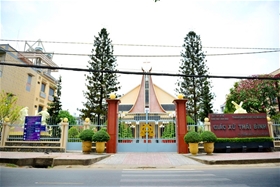 Nhà thờ giáo xứ Thái Bình, Giáo hạt xóm Mới: 48/16 Thống Nhất, Phường 13, Quận Gò Vấp