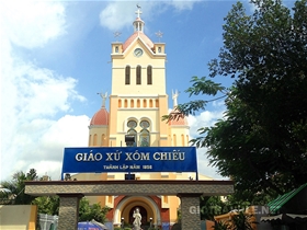 Nhà thờ giáo xứ Xóm Chiếu, Giáo hạt xóm Chiếu: 92B/20bis Tôn Thất Thuyết, Phường 16, Quận 4