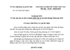 Danh sách đơn vị hành chính cấp phường, xã tỉnh Quảng Ninh (Cập nhật tháng 6/2025)