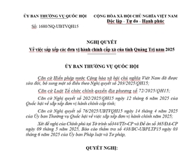 Danh sách đơn vị hành chính cấp phường, xã tỉnh Quảng Trị (Cập nhật tháng 6/2025)