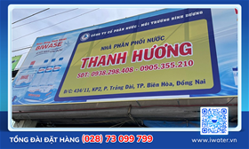 Cửa hàng iWater Biên Hoà: 434/11 KP2, Phường Trảng Dài, Biên Hòa, Đồng Nai