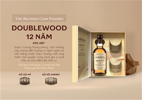 Balvenie 12 Year Old DoubleWood là một lựa chọn quà Tết tuyệt vời để tặng khách hàng