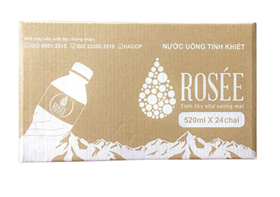 nuoc rosee chai 520ml 24 chai