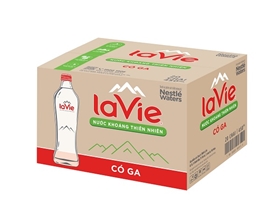 Nước khoáng có ga LaVie Glass 450ml