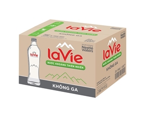 Nước khoáng không ga LaVie Glass 450ml