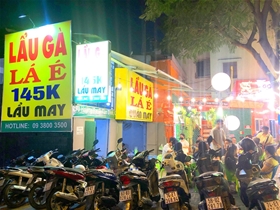 Quán Lẩu Gà lá é MAY: 173 Hoàng Sa, Phường Tân Định, Quận 1, Thành phố Hồ Chí Minh