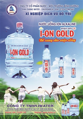 Nước uống cao cấp i-ON GOLD ALKALINE- Bổ sung cho cuộc sống