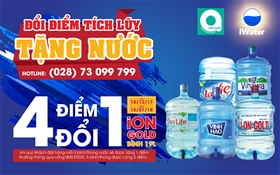 Chương trình khuyến mãi Đổi điểm nhận quà ion Gold