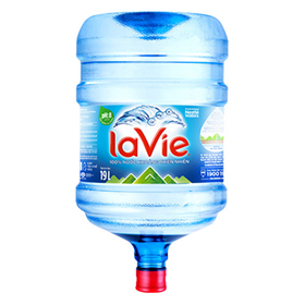 nuoc khoang lavie 19 lit up