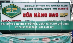 Cửa hàng Gas Thành Tô: 135 Ngô Quyền, Phường 6, Quận 10