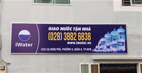iWater triển khai điểm kho giao nước tận nhà tại Quận 8