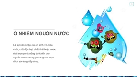 Các chất ô nhiễm thường gặp trong nước